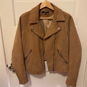 Quince 100% Suede Biker Jacket